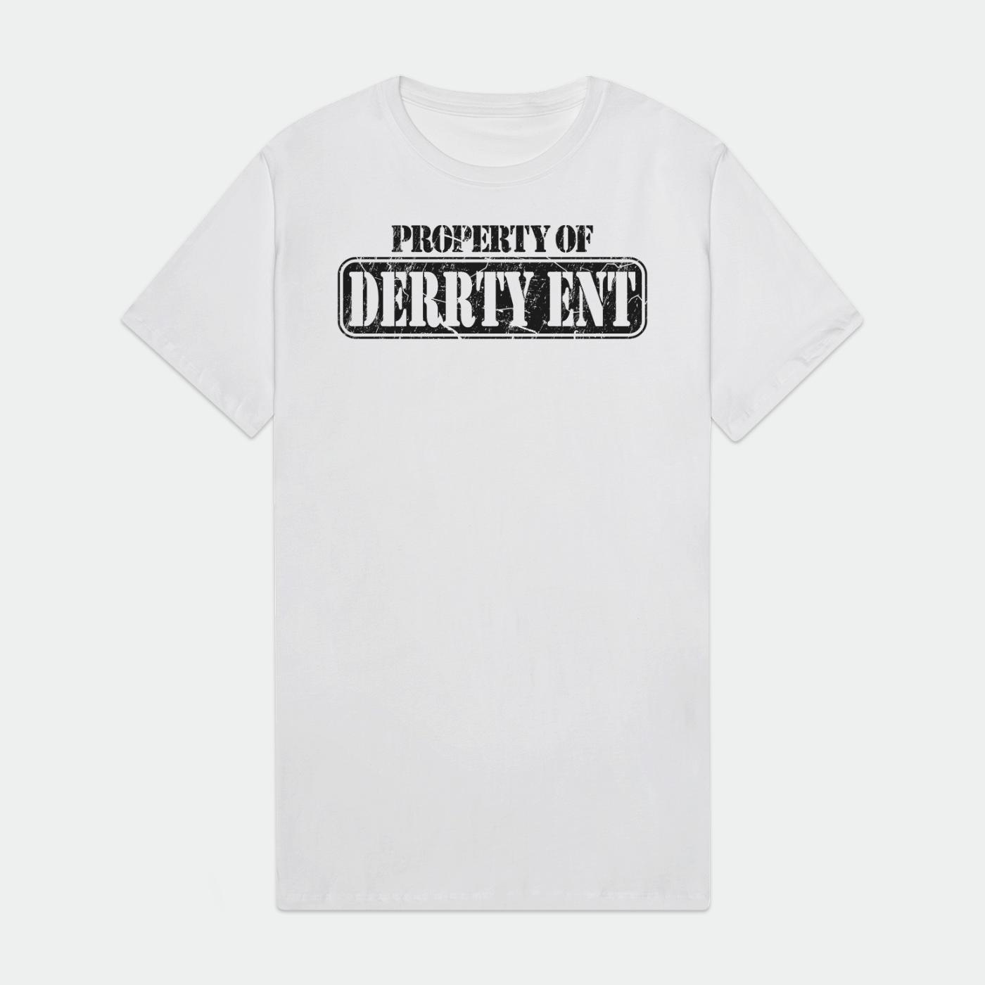 Property of Derrty Ent Mens Supima Tee