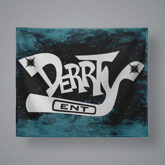 Derrty Ent Turquoise  Plush Throw Blanket