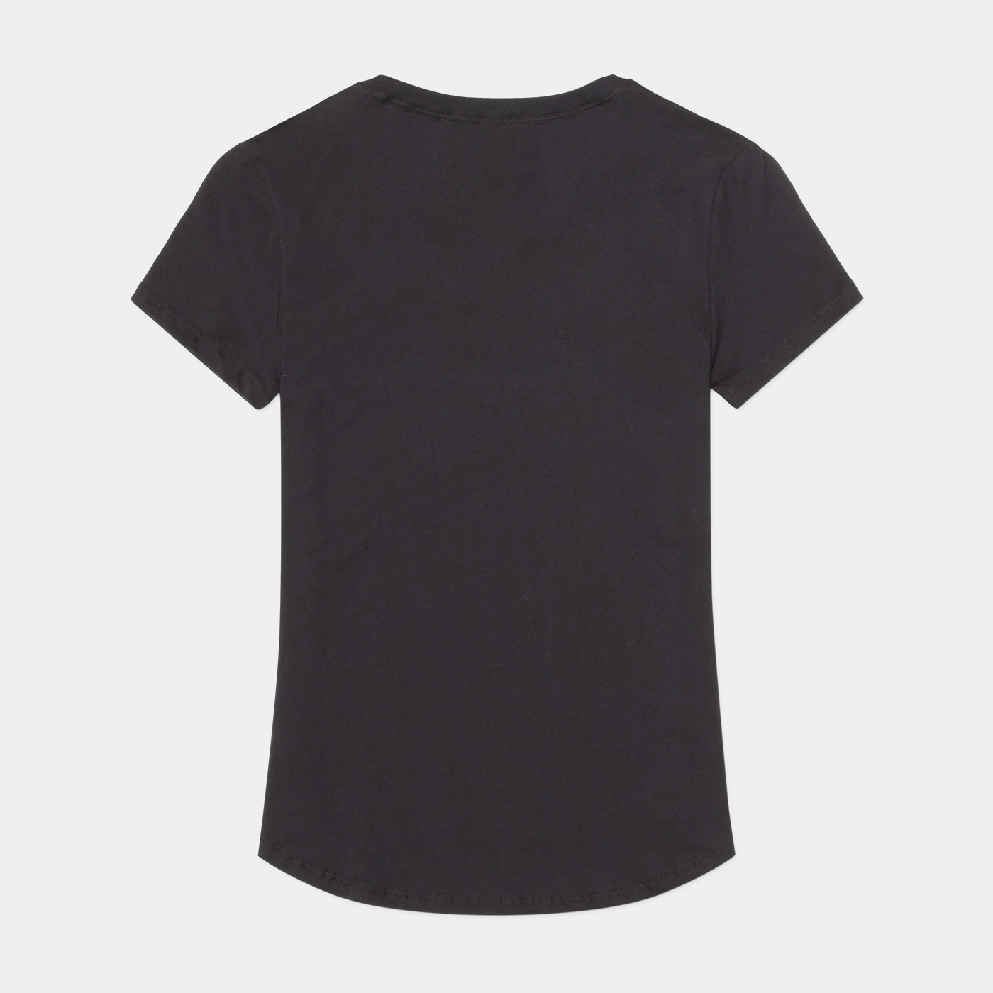 Derrty Ent Classic Logo Black Womens Supima Tee