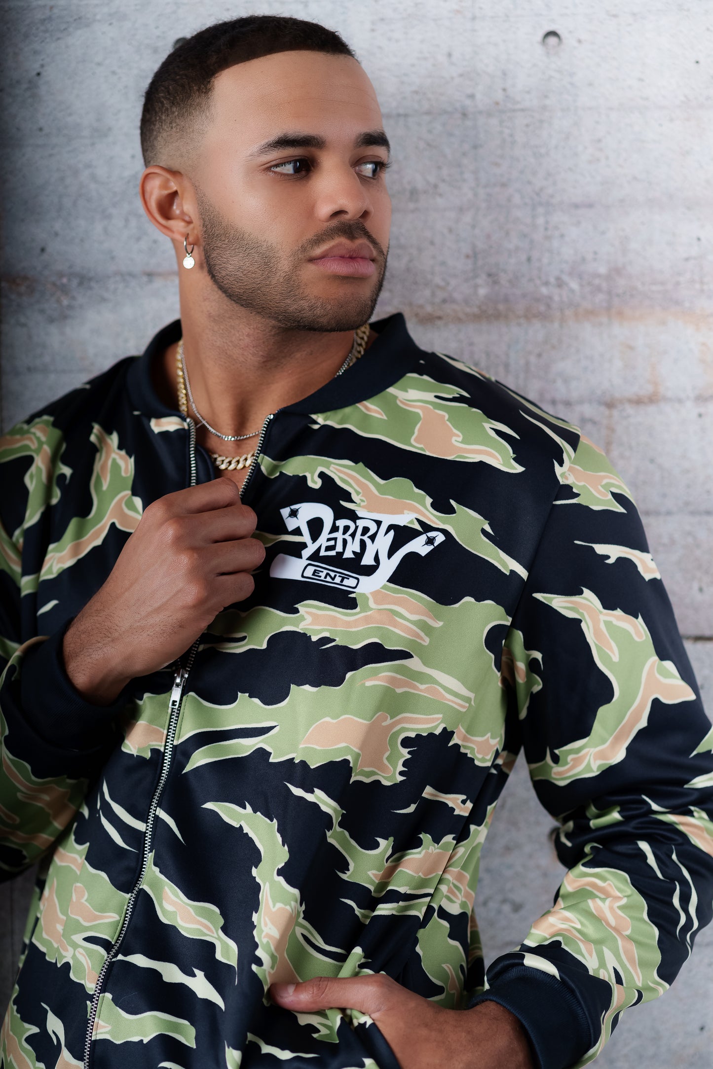 Derrty Ent Tiger Bomber Jacket