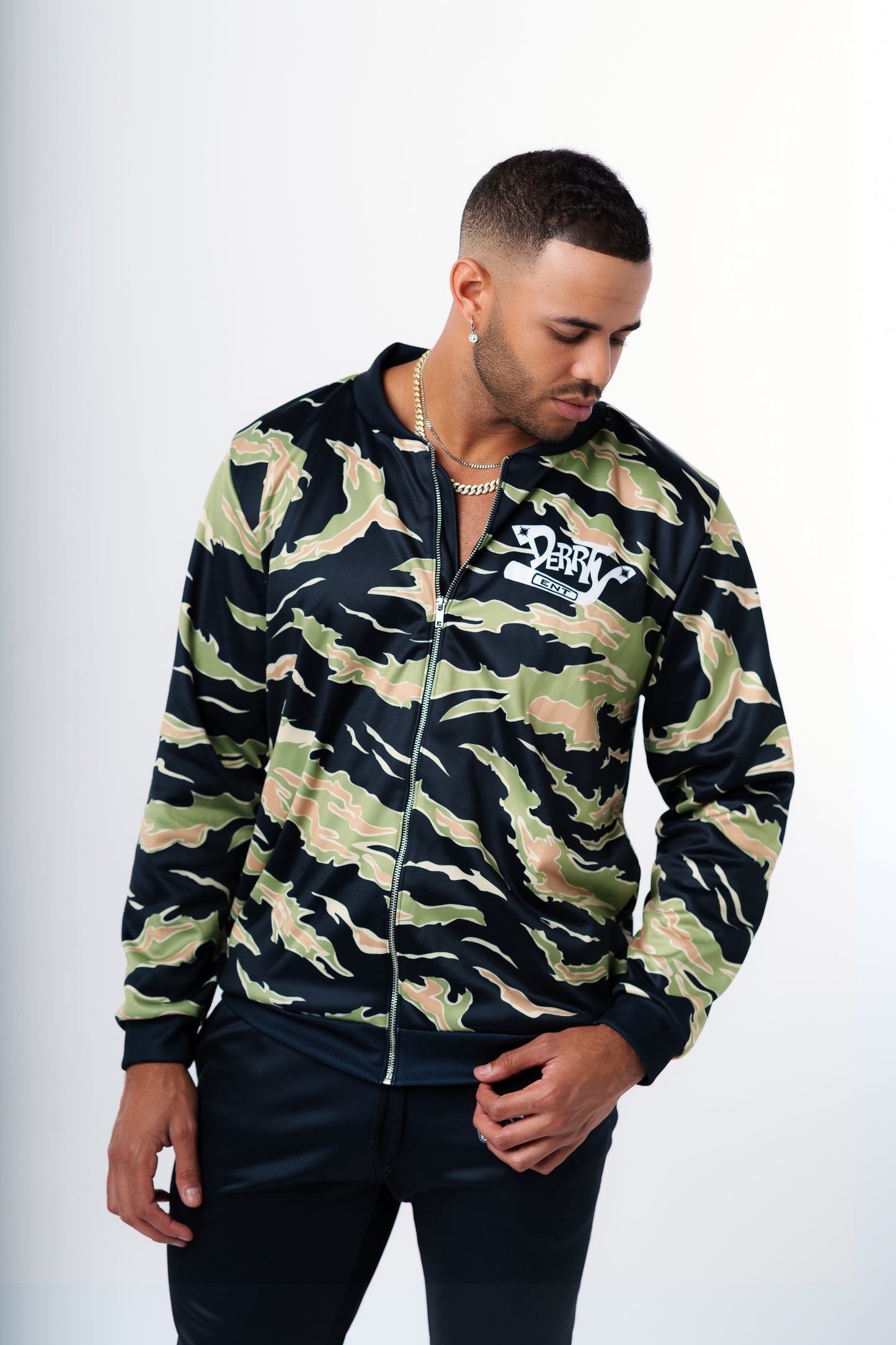 Derrty Ent Tiger Bomber Jacket
