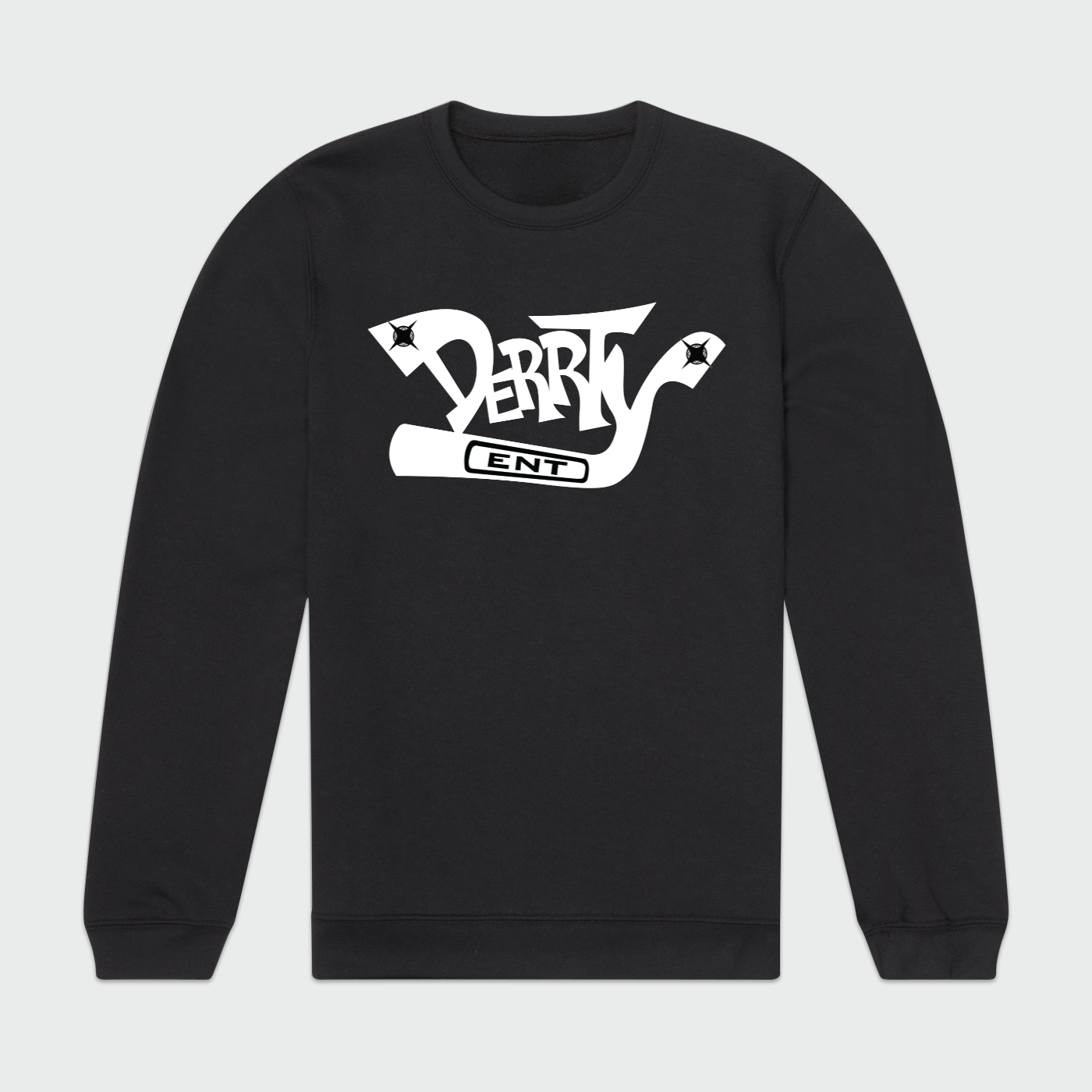 Derrty Ent Classic Logo Mens Crewneck Sweatshirt