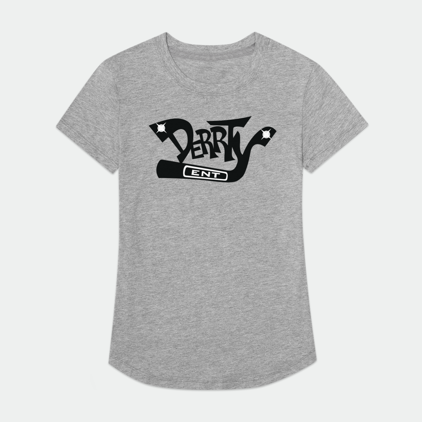 Derrty Ent Classic Logo  Womens Supima Tee